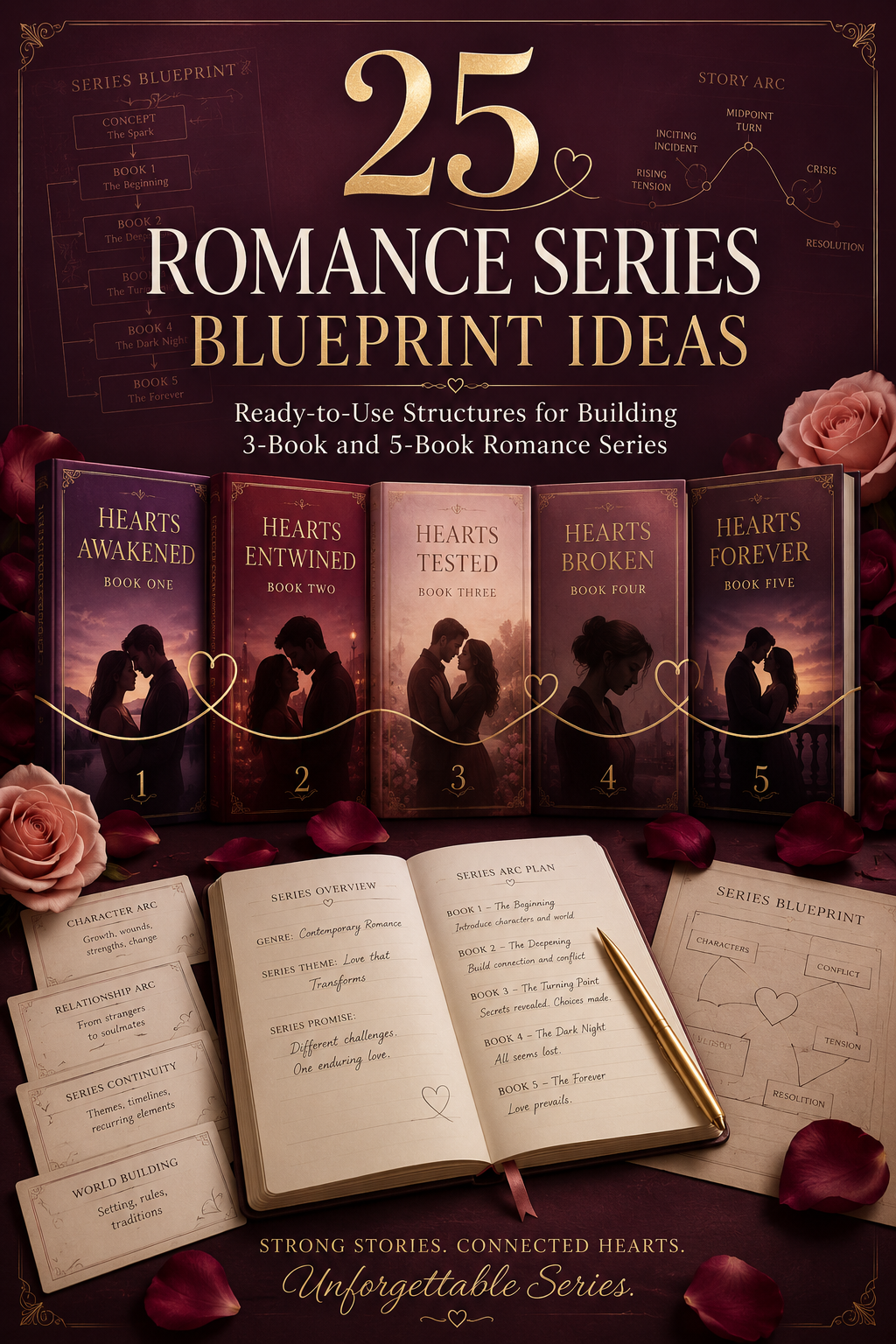 Bonus 2 - 25 Romance Series Blueprint Ideas