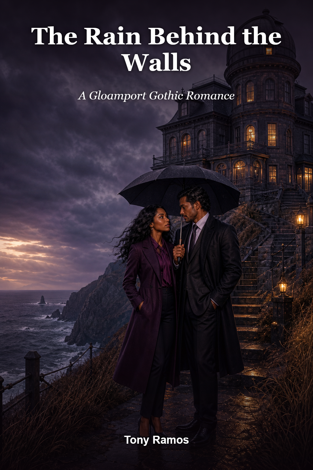 The Rain Behind the Walls gothic romance cover example