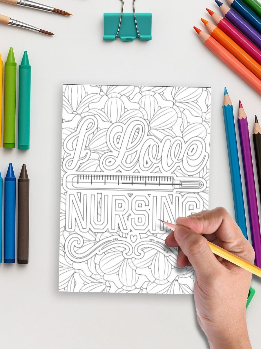 Motivational Magic – 1325 Quote Coloring Page Mega Bundle gallery image 3