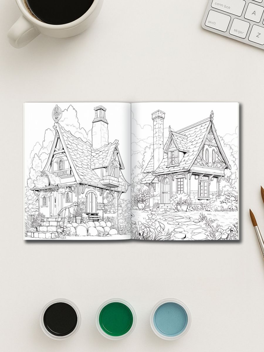 Cottage Garden Getaway – 340 Country-Themed Pages gallery image 1
