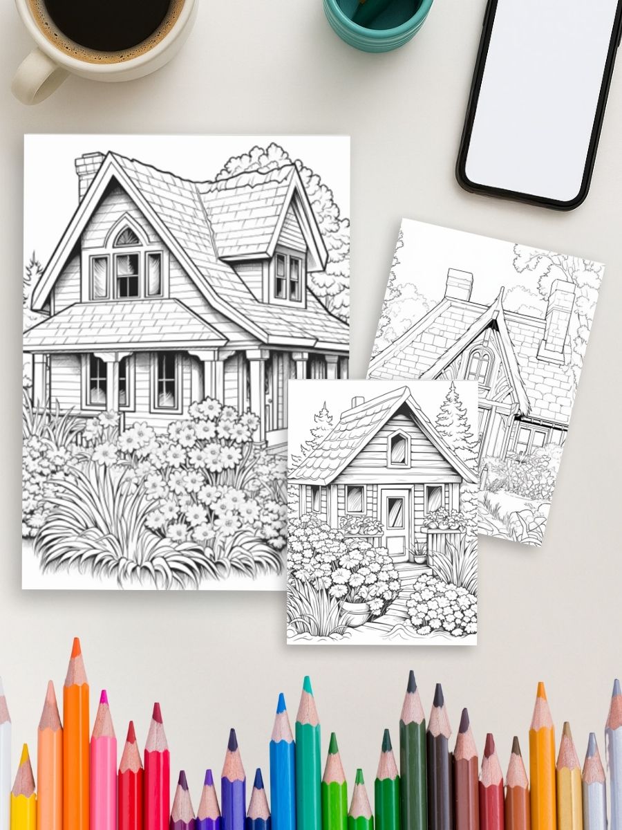Cottage Garden Getaway – 340 Country-Themed Pages gallery image 2