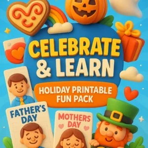 Celebrate & Learn - Holiday Printable Fun Pack (245 Pages)