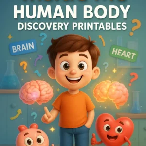 Inside Me - Human Body Discovery Printables (240 Pages)