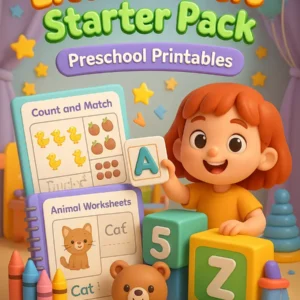 Little Learners Starter Pack – 350 Pages of Preschool Printables