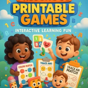 Preschool Printable Games – 880 Pages of Interactive Learning Fun