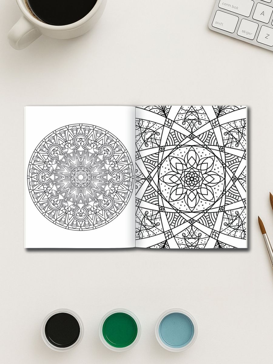 Mandala Matrix – 105 Geometric Paths to Stillness gallery image 1
