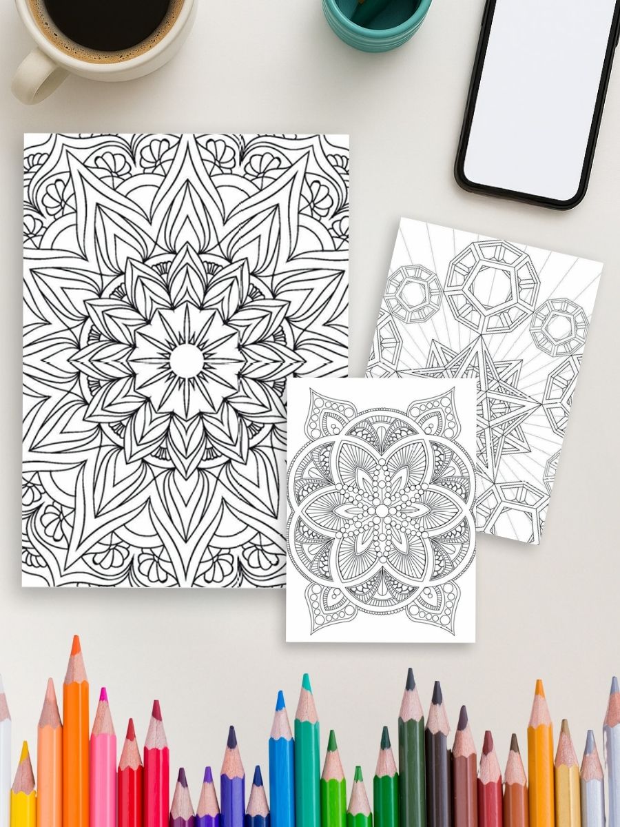 Mandala Matrix – 105 Geometric Paths to Stillness gallery image 2