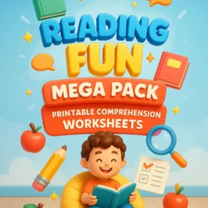 Reading Fun Mega Pack – 410 Pages of Printable Comprehension Worksheets