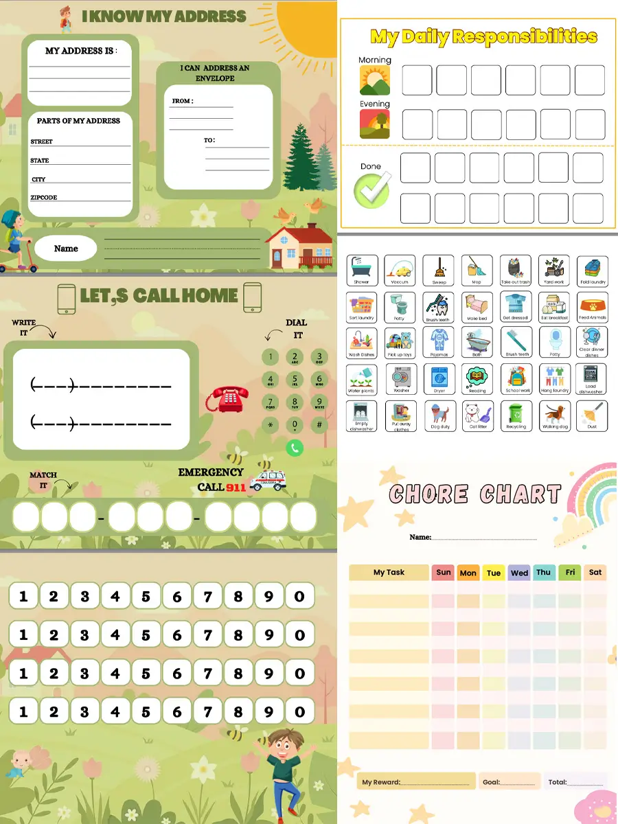 Ultimate Preschool Activity Bundle – 490+ Printable Pages for Learning Through Play gallery image 1
