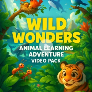 Wild Wonders Animal Learning Adventure Video Pack
