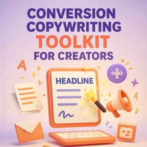 Conversion Copywriting Toolkit for Creators with 5 GPTs