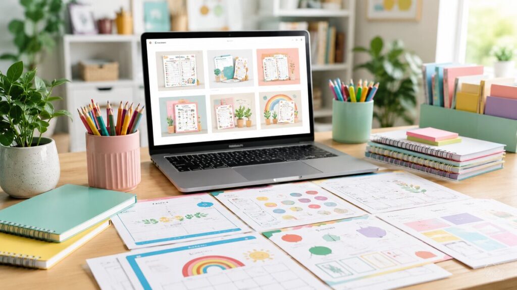 educational printables business — Kids Printables Activities business article
