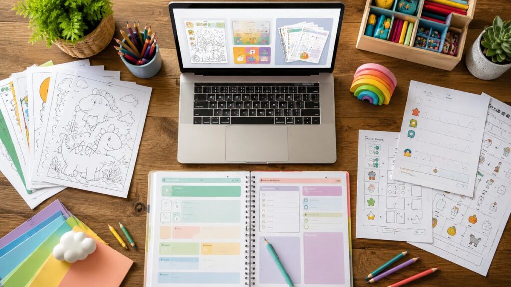 kids printable product ideas — Kids Printables Activities business article