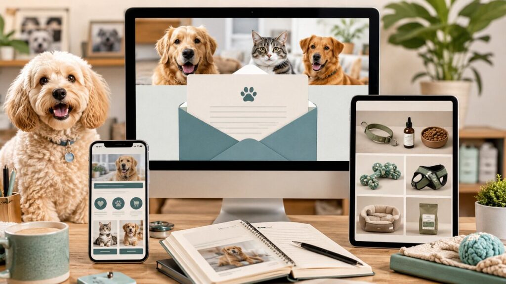 pet email list building — Little Paw Planet business article