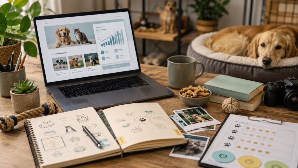 pet website SEO — Little Paw Planet business article
